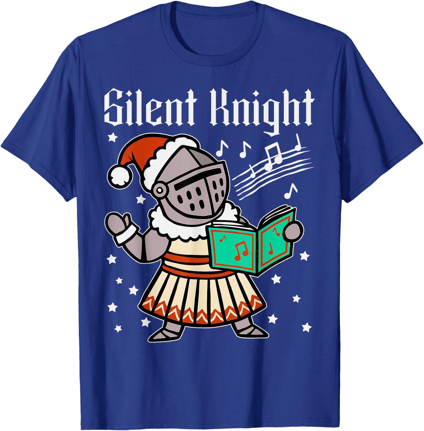 Silent Knight Christmas Medieval Templar Xmas Costume T-Shirt - T-Shirt | Royal