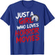 Just A Girl Who Loves Horror Movies Spooky Vibes Horror Fan T-Shirt - T-Shirt | Royal