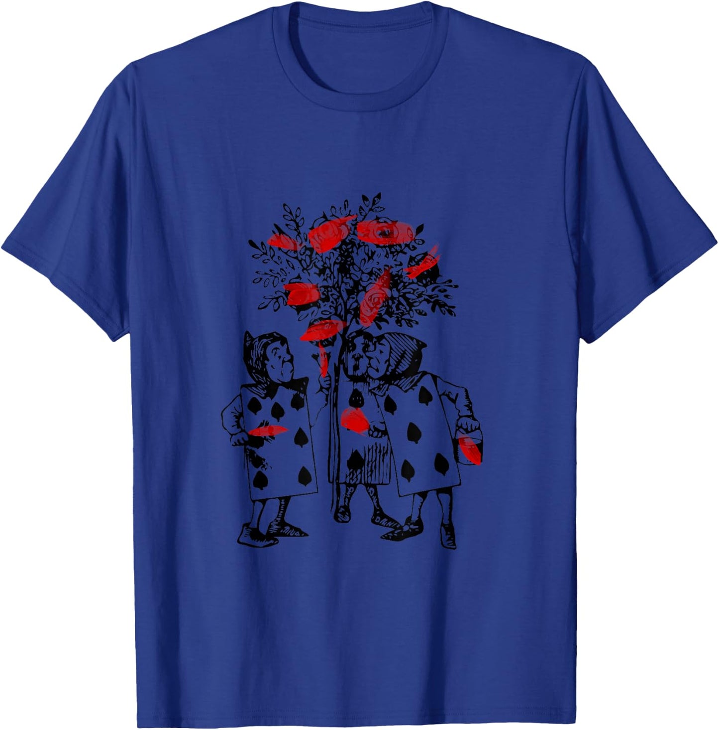 StuffWithLove Alice in Wonderland Painting the Roses Red Apparel T-Shirt - T-Shirt | Royal