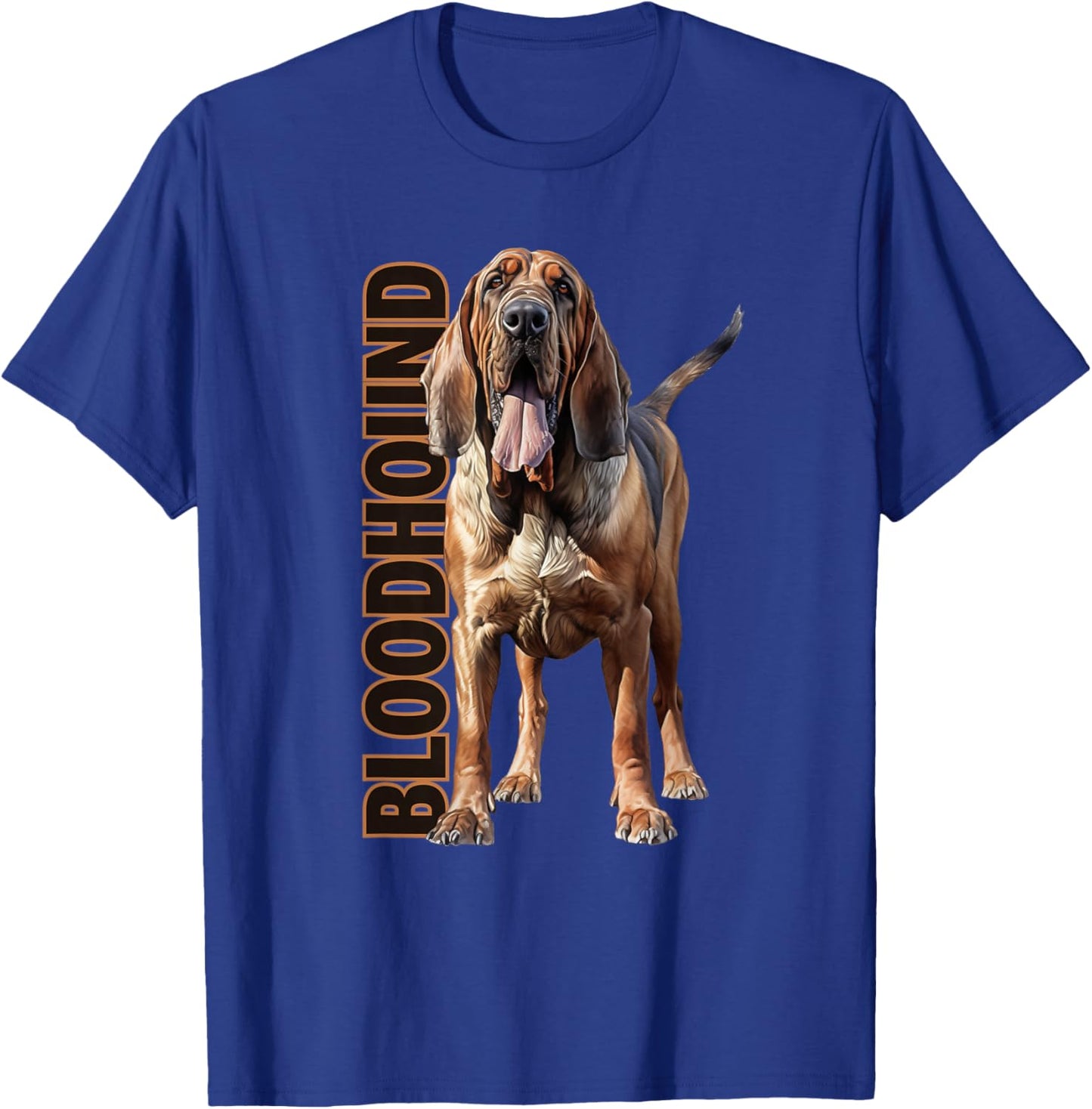Bloodhound Watercolor T-Shirt - T-Shirt | Royal