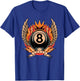 Lucky 8 Ball Art Traditional Tattoo Old School Tattoo Flash T-Shirt - T-Shirt | Royal