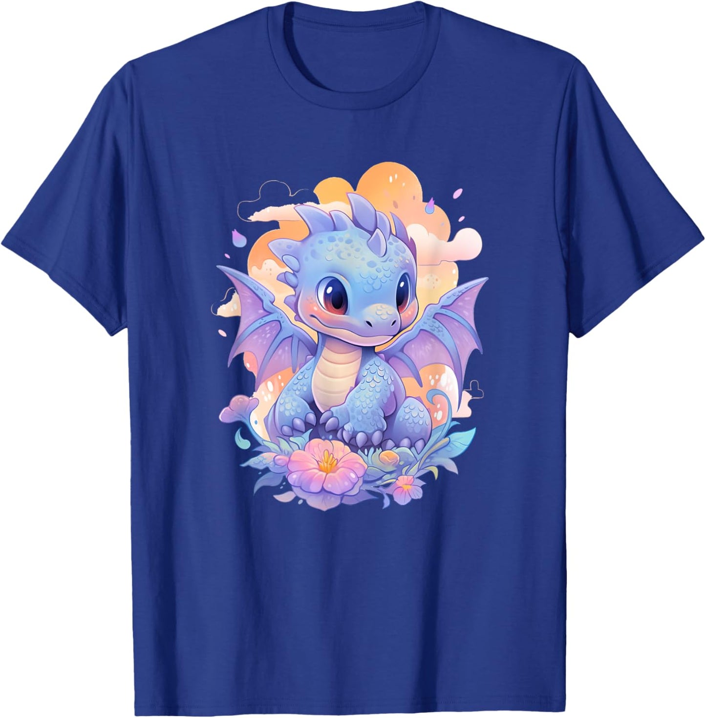 Cute Dragon funny Dragon lover baby T-Shirt - T-Shirt | Royal