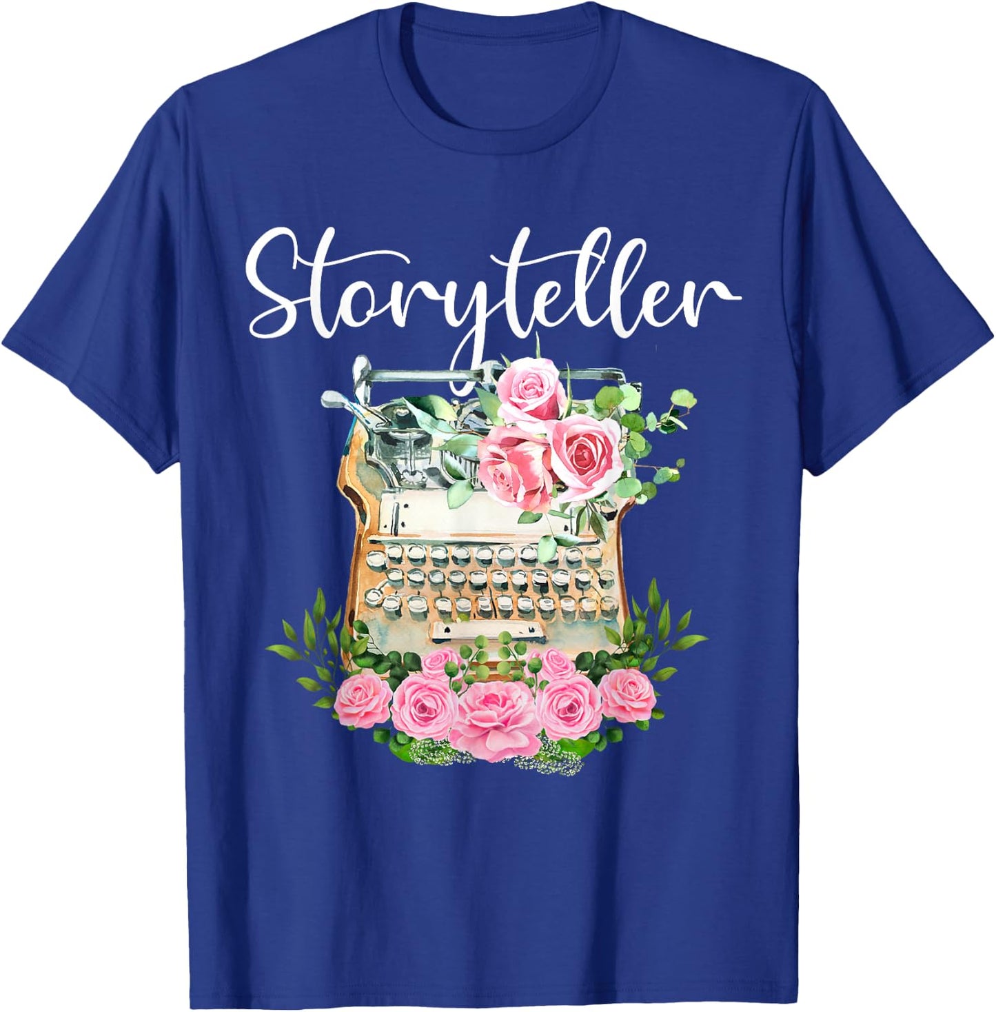 Storyteller Writer Journalist Blogger Writing T-Shirt - T-Shirt | Royal