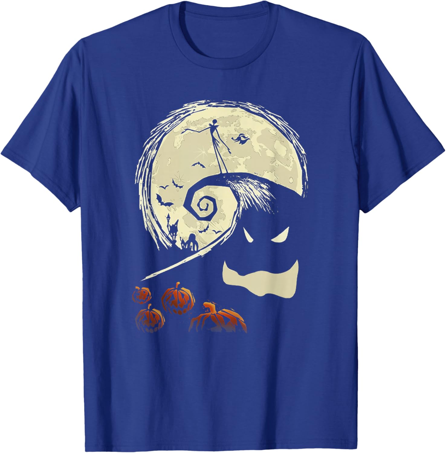 Disney The Nightmare Before Christmas Halloween Oogie Spiral T-Shirt - T-Shirt | Royal