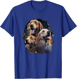 Funny Apparel For Golden Retriever Lovers T-Shirt - T-Shirt | Royal