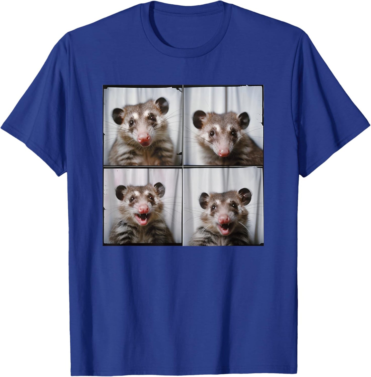 Love Possums Trash Opossum Lover Men Women Kids Weird Possum Face Funny Animal Photobooth Posing Possum , Small, Black T-Shirt - T-Shirt | Royal