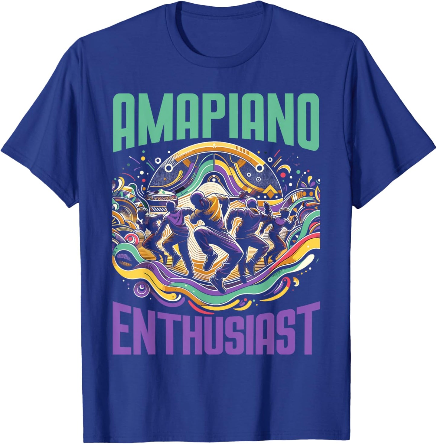Amapiano South African Music Lover Afrobeat T-Shirt - T-Shirt | Royal