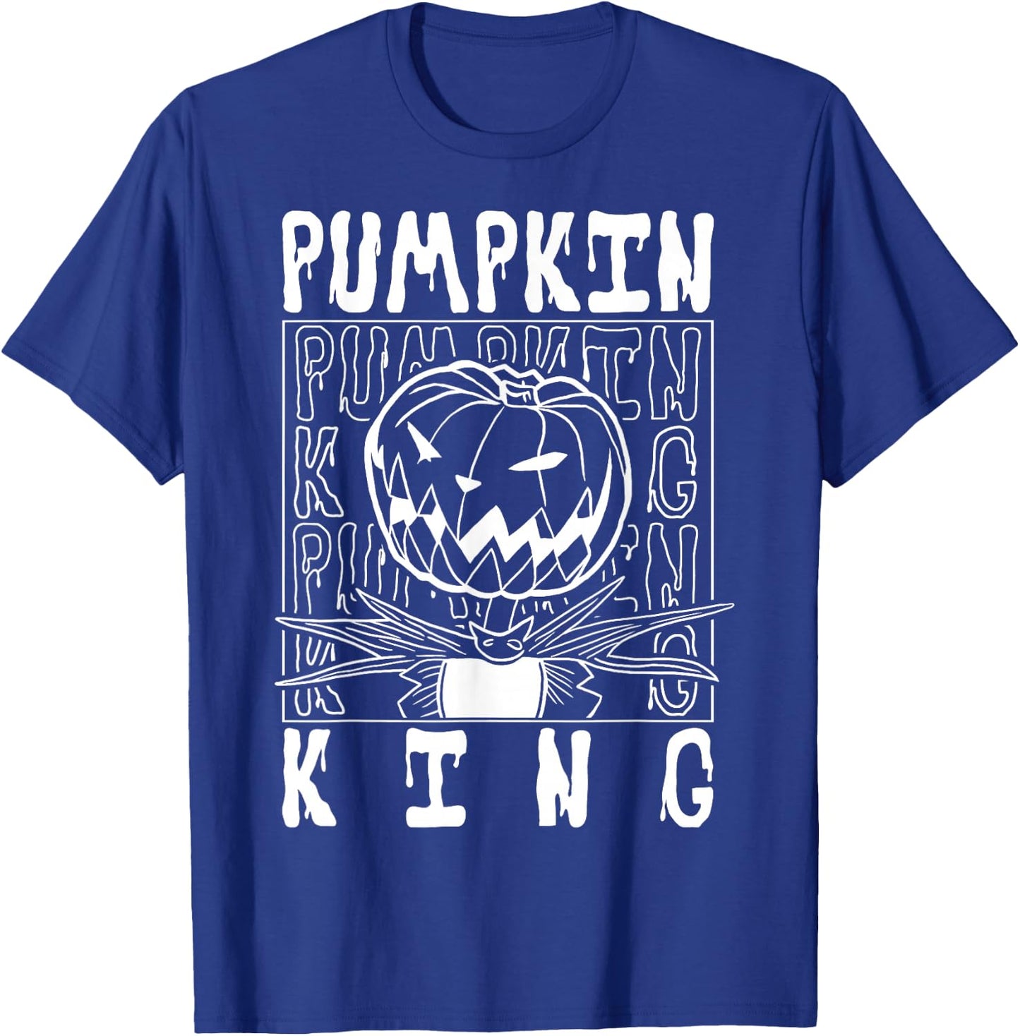 Disney The Nightmare Before Christmas Pumpkin King Stack T-Shirt - T-Shirt | Royal