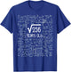 16th Birthday Square Root of 256: 16 Years Old T-Shirt - T-Shirt | Royal