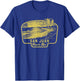 San Juan Puerto Rico Beach Surf Vintage Blue Men Women T-Shirt - T-Shirt | Royal