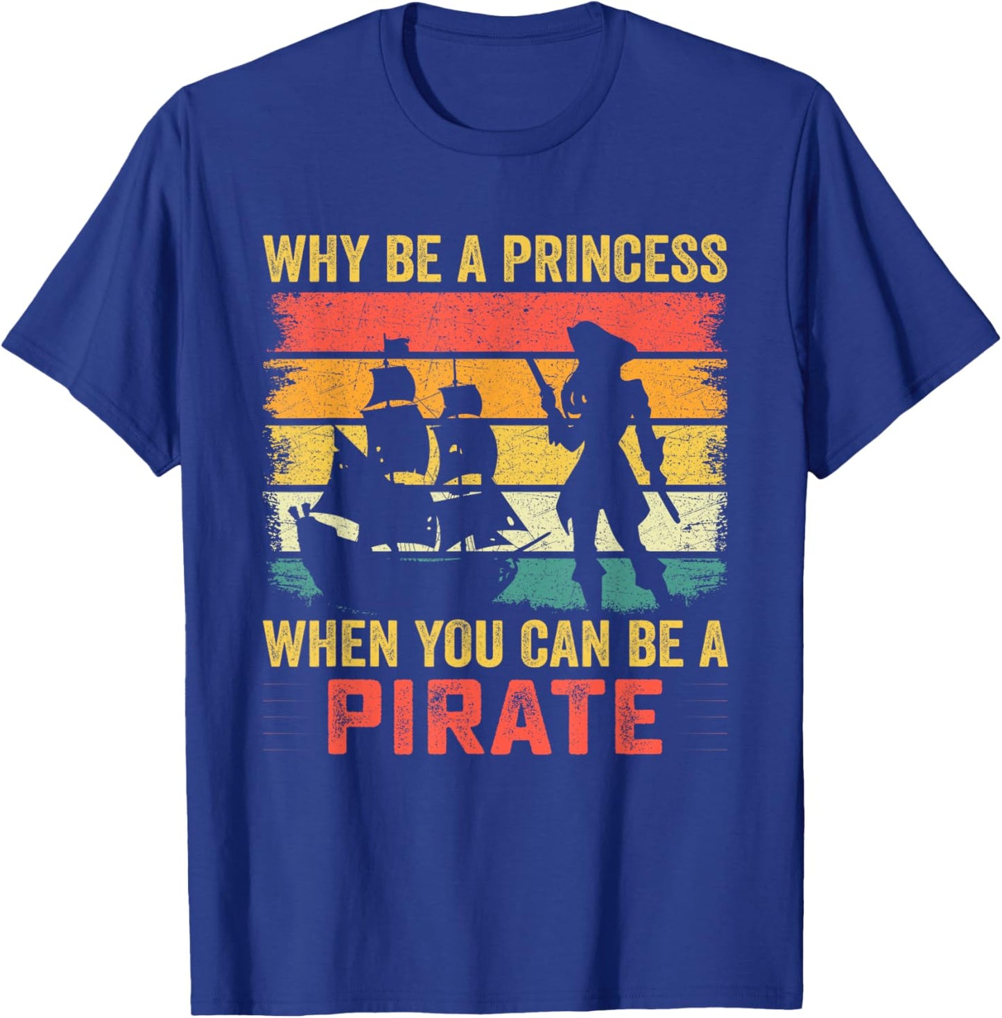 Pirate Princess Crossbones Girl Retro Pirates Women T-Shirt - T-Shirt | Royal