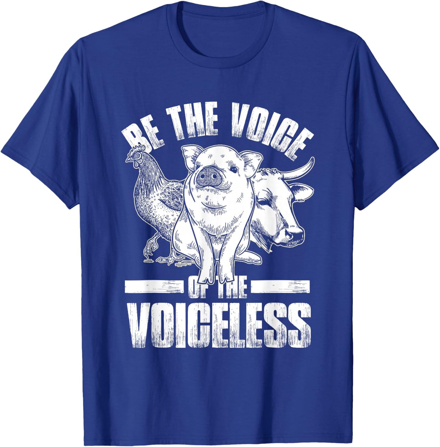 Voice of The Vegan Vegan T-Shirt - T-Shirt | Royal