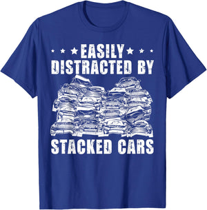 Scrapyard & Junkyard Life Quote for a Junkyard Worker T-Shirt - T-Shirt | Royal