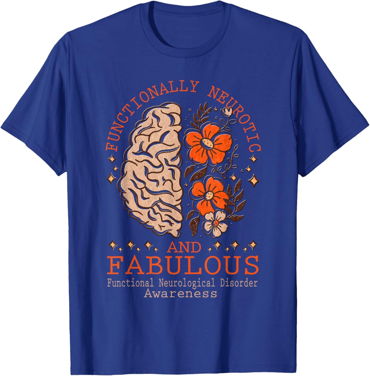 Functional Neurological Disorder Awareness T-Shirt - T-Shirt | Royal