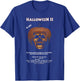 Halloween 2 Carved Pumpkin Poster T-Shirt - T-Shirt | Royal