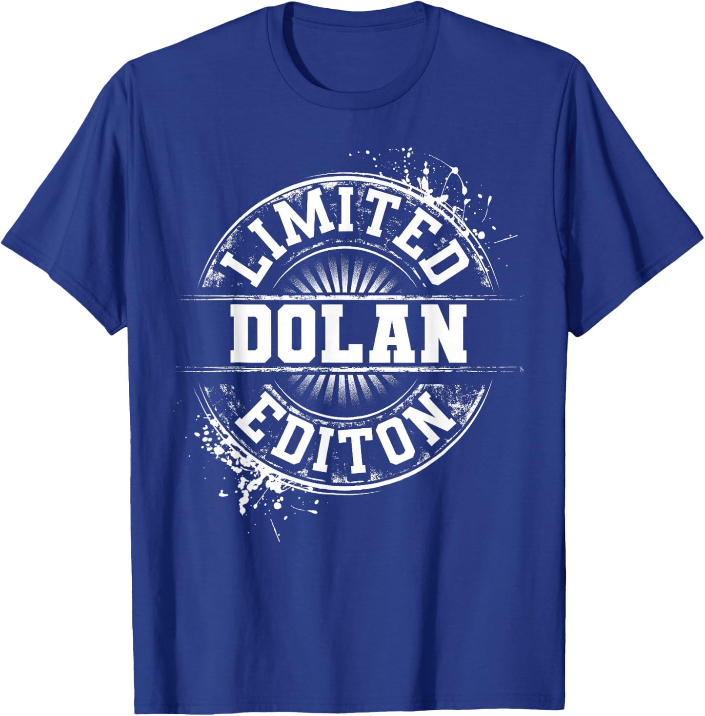 DOLAN Funny Surname Family Tree Birthday Reunion Gift T-Shirt - T-Shirt | Royal