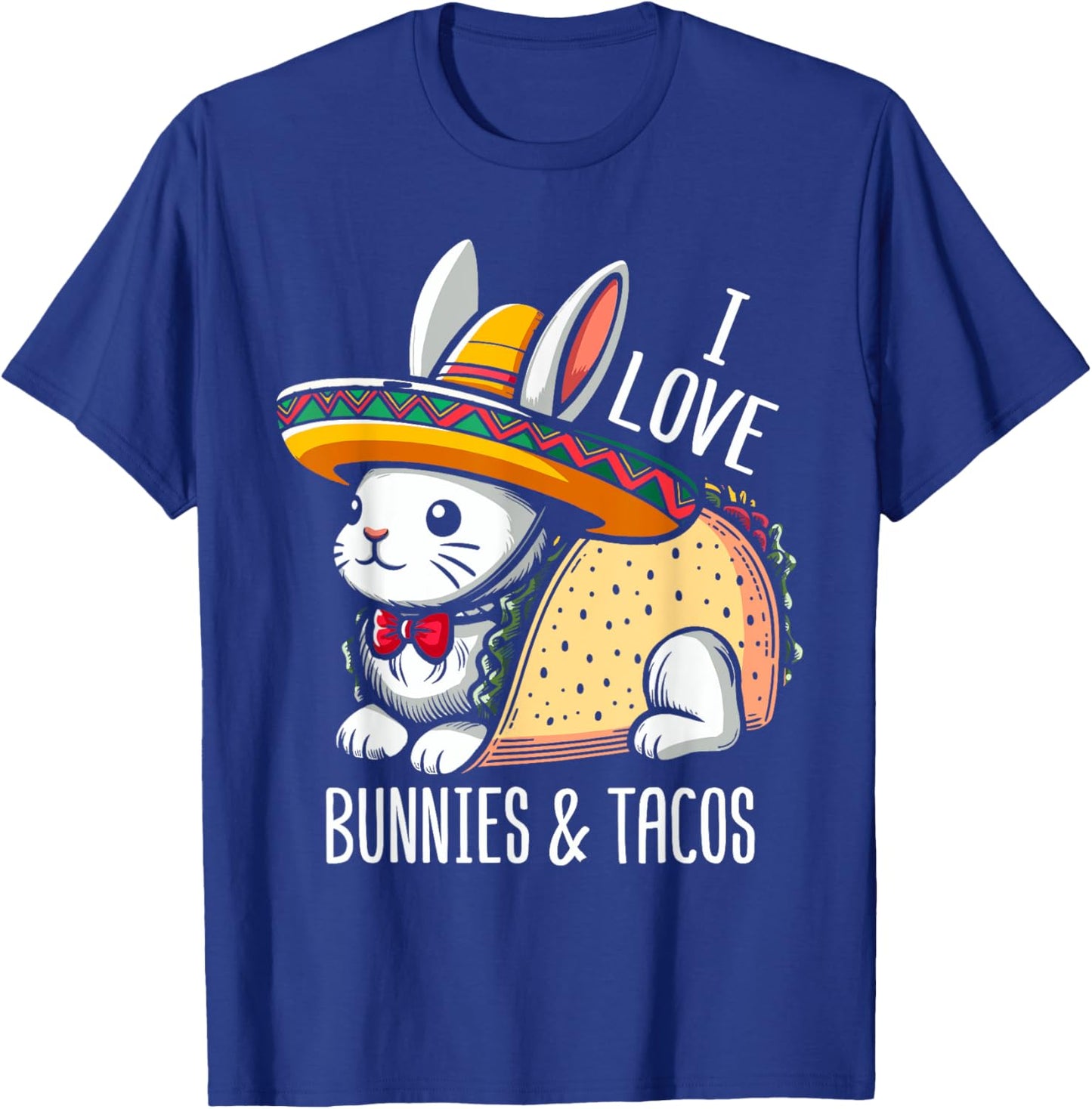 Taco Bunny Taco Love Rabbit T-Shirt - T-Shirt | Royal