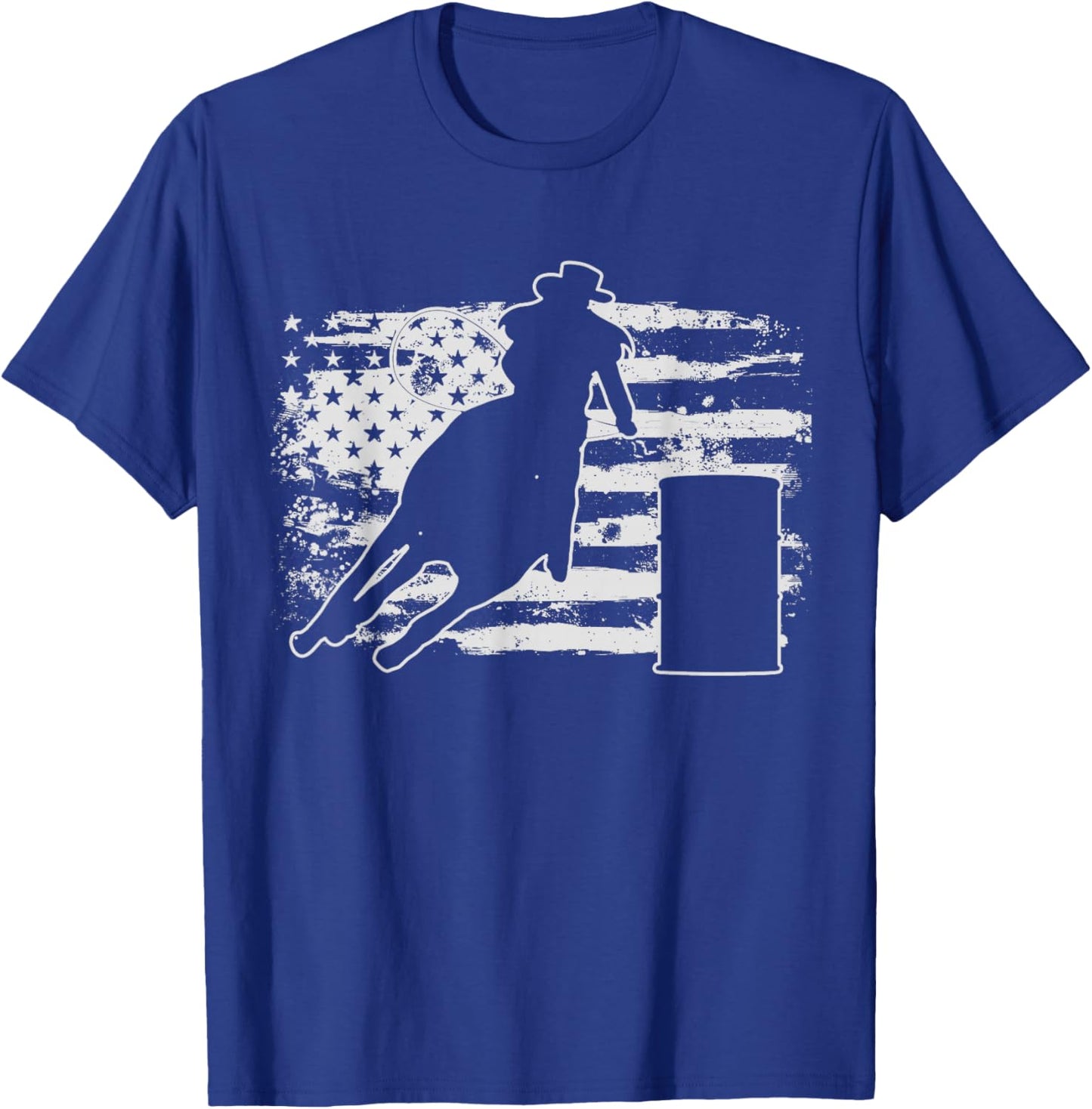 Barrel Racing Gift T-Shirt - T-Shirt | Royal