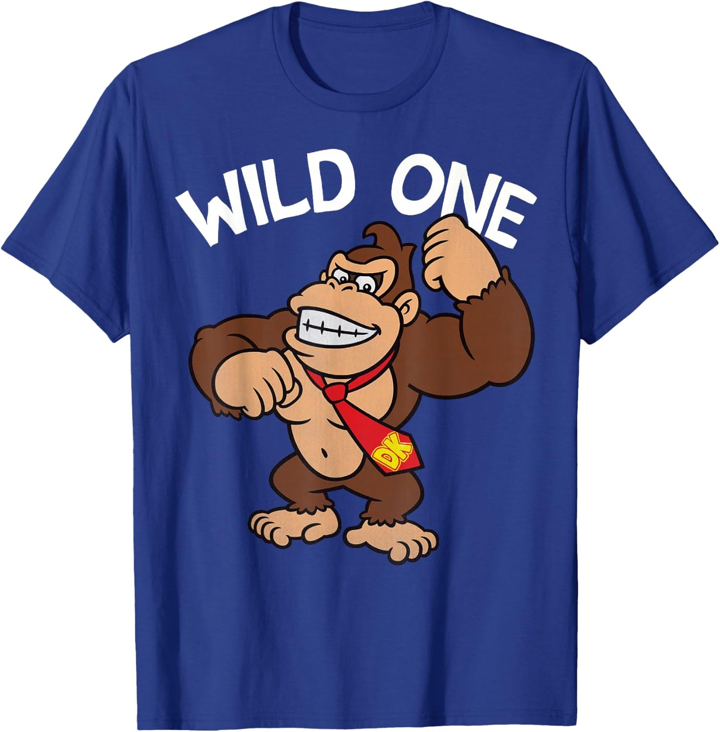 Super Mario Donkey Kong Wild One T-Shirt - T-Shirt | Royal