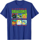 How to Train Your Dragon 3 Hidden World Dragon Friends T-Shirt - T-Shirt | Royal
