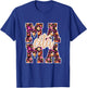 Mamacita Latina Women Modern Floral Aesthetic T-Shirt - T-Shirt | Royal