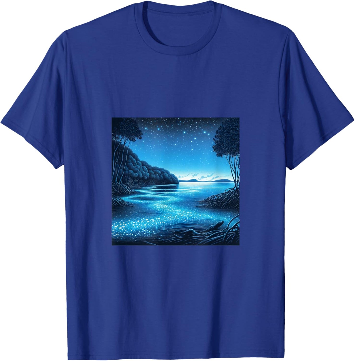 Puerto Rico's Bioluminescent Bays T-Shirt - T-Shirt | Royal