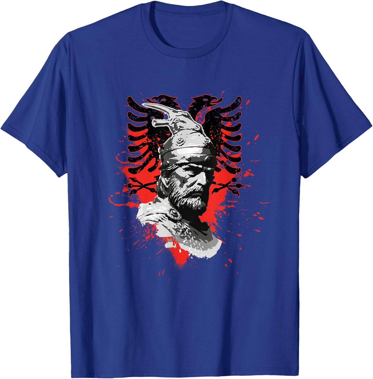 Skanderbeg Albania and Kosovo flag for proud Albanians T-Shirt - T-Shirt | Royal