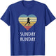 Sunday Runday Gift T-Shirt - T-Shirt | Royal