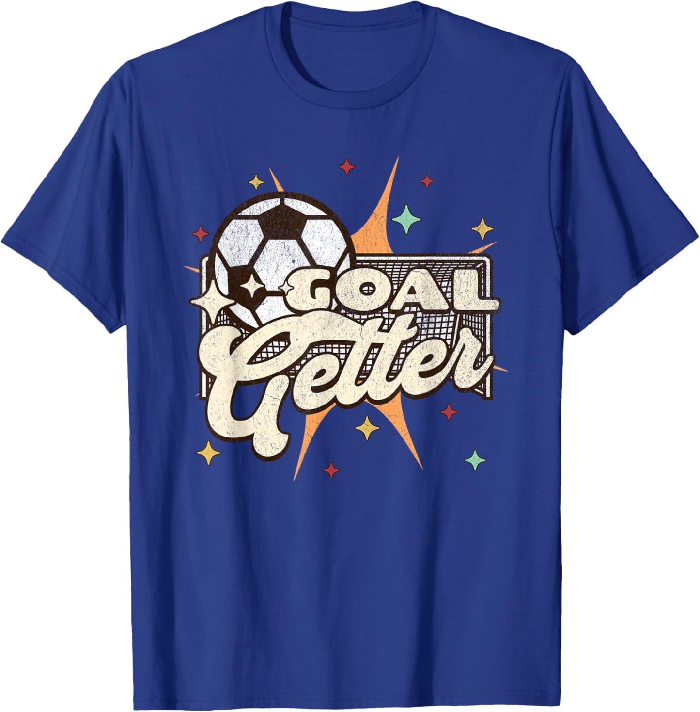 Soccer Player Goal Getter T-Shirt - T-Shirt | Royal