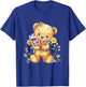 Baby Bear with Flowers Cute Lil Bears Snugglebear Daughter T-Shirt - T-Shirt | Royal