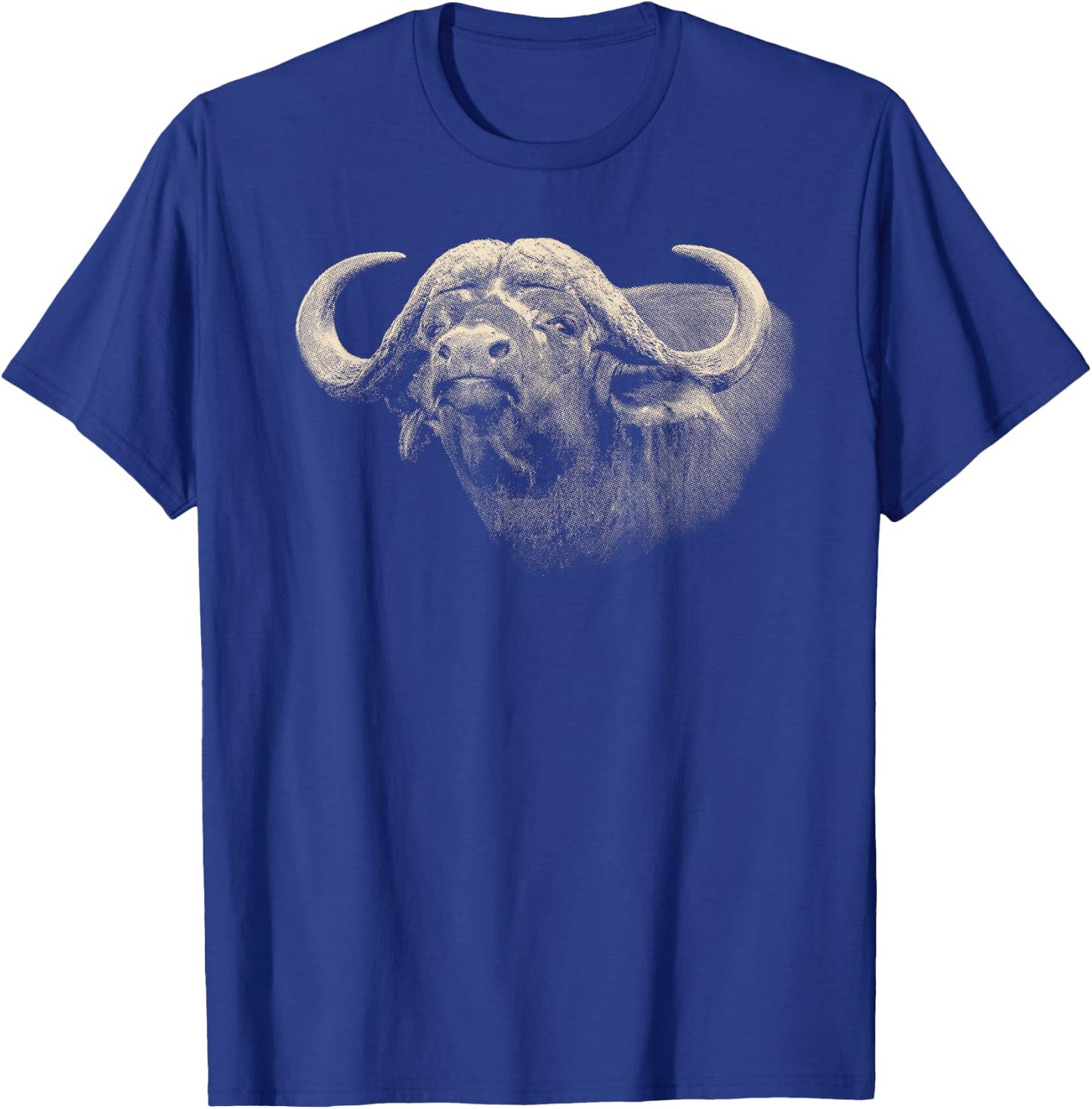 Cape Buffalo African Safari T-Shirt - T-Shirt | Royal
