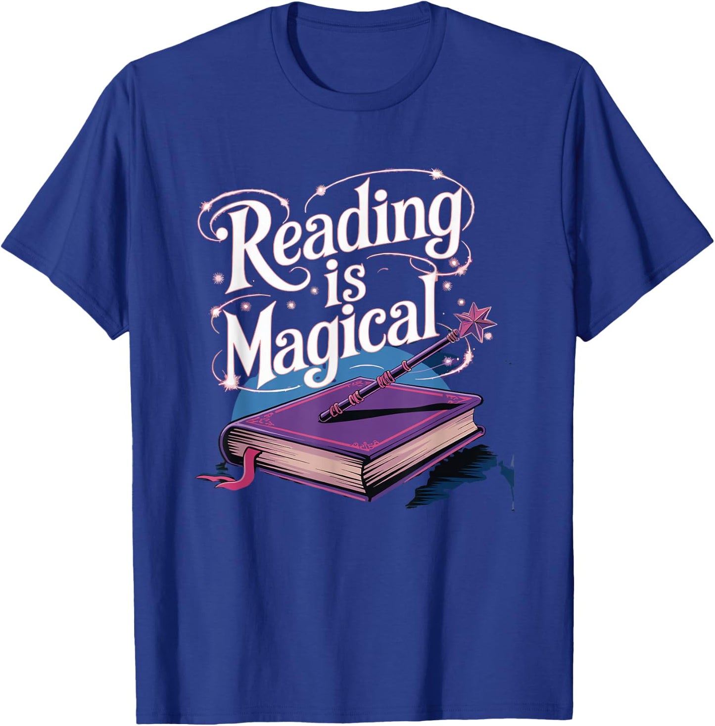 Reading Is Magical for Book Lovers T-Shirt - T-Shirt | Royal