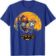 Halloween Skeleton Soccer Football Costume Boy Kids Men Teen T-Shirt - T-Shirt | Royal