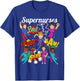 Supernurses Super Hero Comic Superhero Style RN Nursing Gift T-Shirt - T-Shirt | Royal