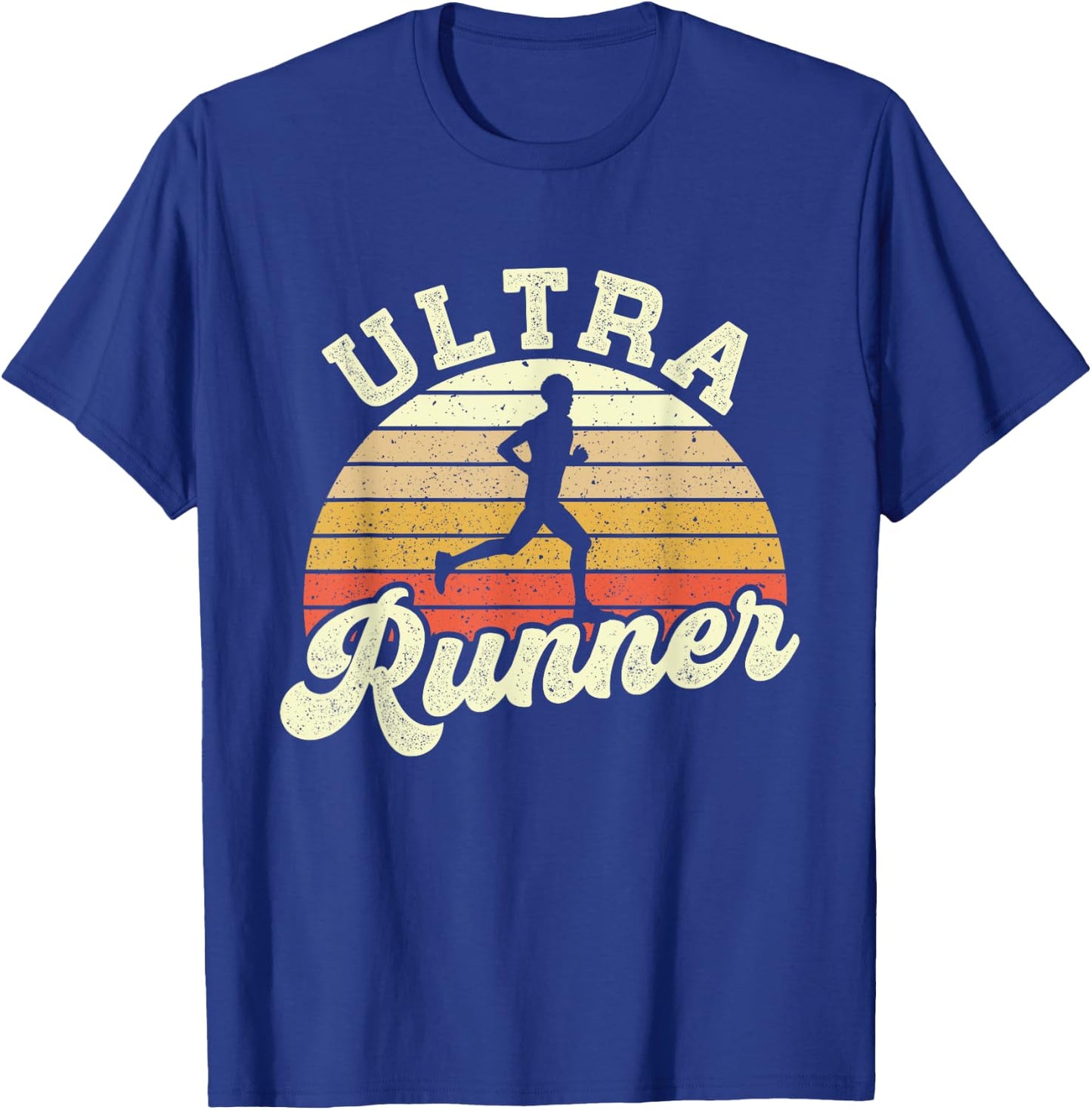 Ultra Runner - Marathon Finisher Race Long Distance Running T-Shirt - T-Shirt | Royal