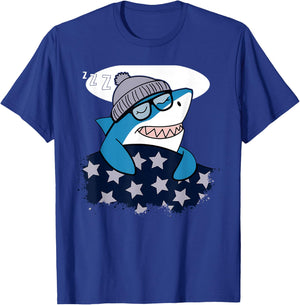 Shark Sleeping Animal Pajamas Nap PJs Outfit Shark T-Shirt - T-Shirt | Royal