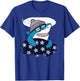 Shark Sleeping Animal Pajamas Nap PJs Outfit Shark T-Shirt - T-Shirt | Royal