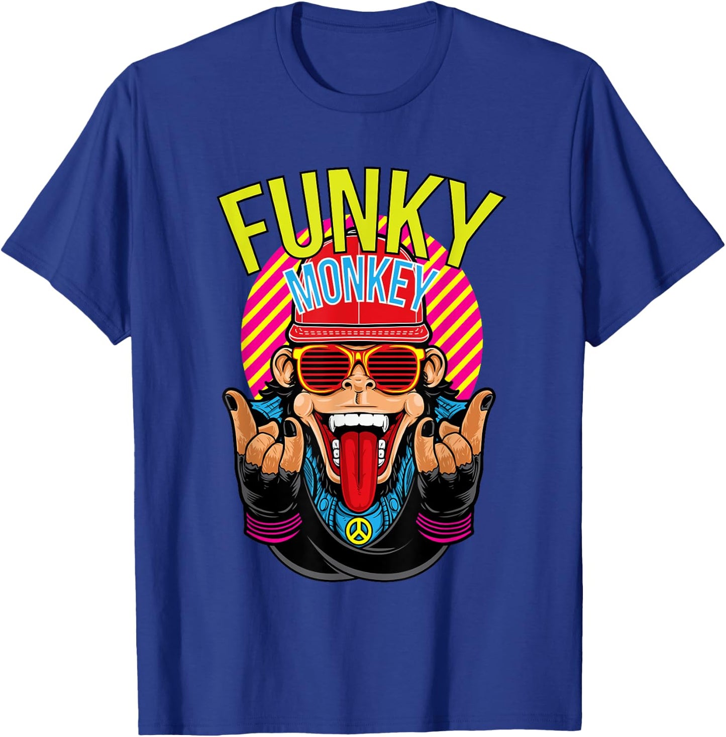 Funky Monkey T-Shirt - T-Shirt | Royal