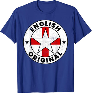 English Original Shirt | England Flag Shirts | English Roots T-Shirt - T-Shirt | Royal