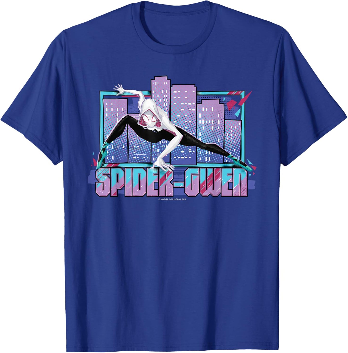 Marvel Spider-Man Into The Spider-Verse Spider-Gwen T-Shirt - T-Shirt | Royal