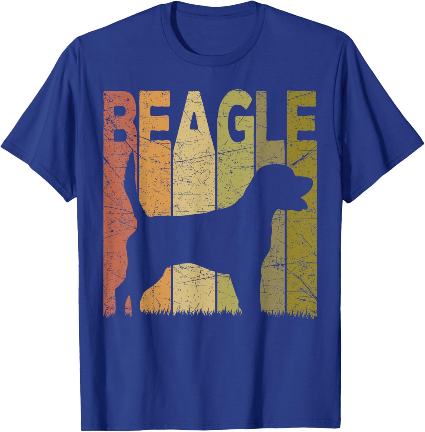 Beagle Vintage Beagle Dog Retro Beagle Lover T-Shirt - T-Shirt | Royal