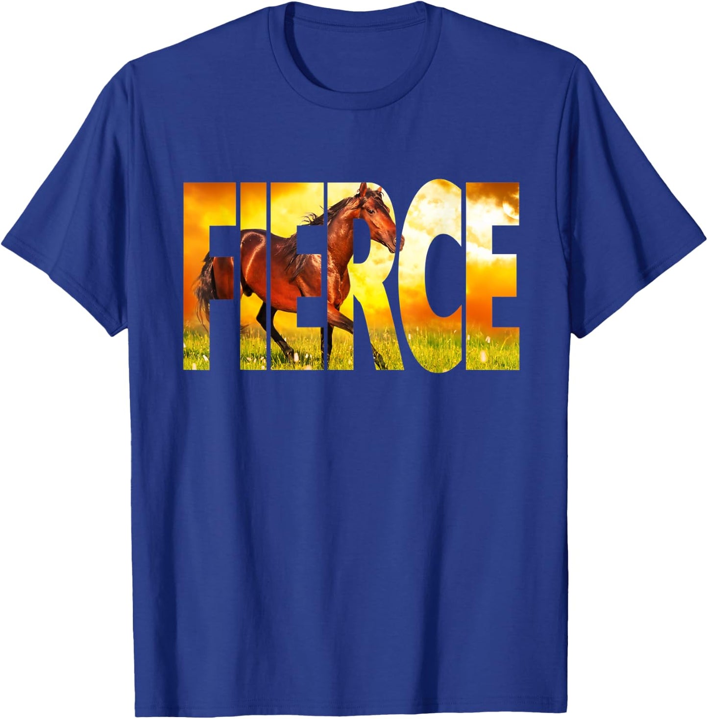 FIERCE Horse Shirt - Arabian Bay Stallion T-Shirt - T-Shirt | Royal