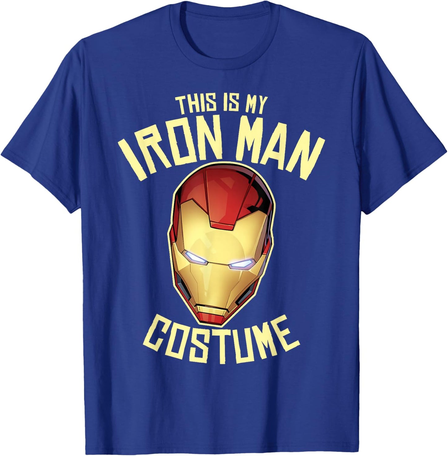 Marvel Iron Man This is My Costume Halloween T-Shirt - T-Shirt | Royal