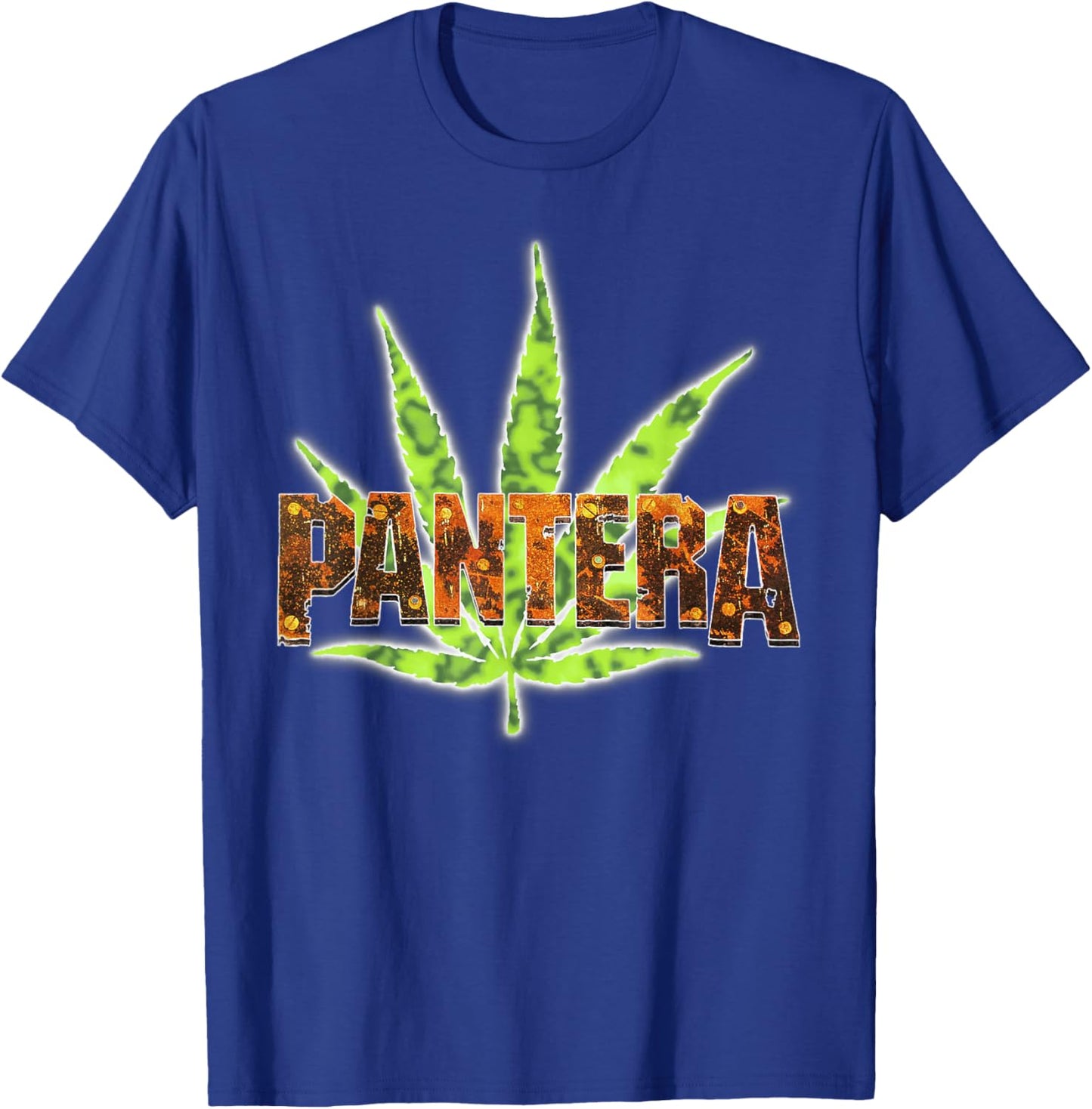 Pantera Offizielles Vintage-Logo T-Shirt - T-Shirt | Royal