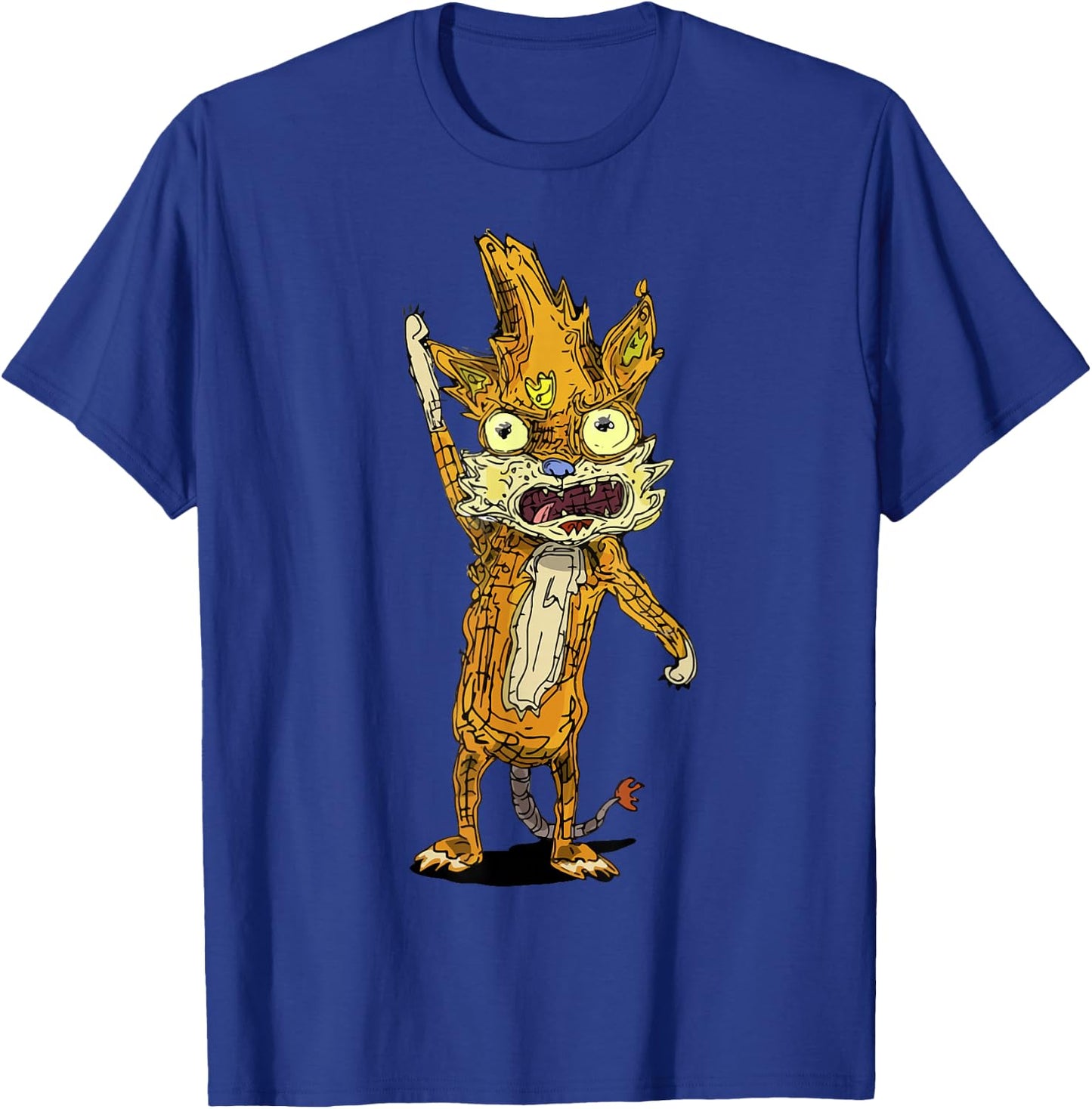 Mademark x Rick and Morty - Rick and Morty Squanchy to the Rescue on Black T-Shirt - T-Shirt | Royal