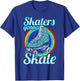 Retro Skaters Gonna Skate Roller Skate T-Shirt - T-Shirt | Royal