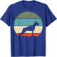Doberman Dog Retro T-Shirt - T-Shirt | Royal