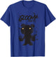 Gloomy Bear Naughty Grizzly Black Shadow Abstraction Anime T-Shirt - T-Shirt | Royal