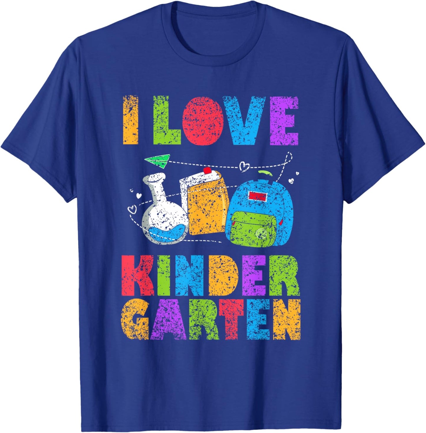 Ich Liebe Den Kindergarten Children's Boys Nursery T-Shirt - T-Shirt | Royal