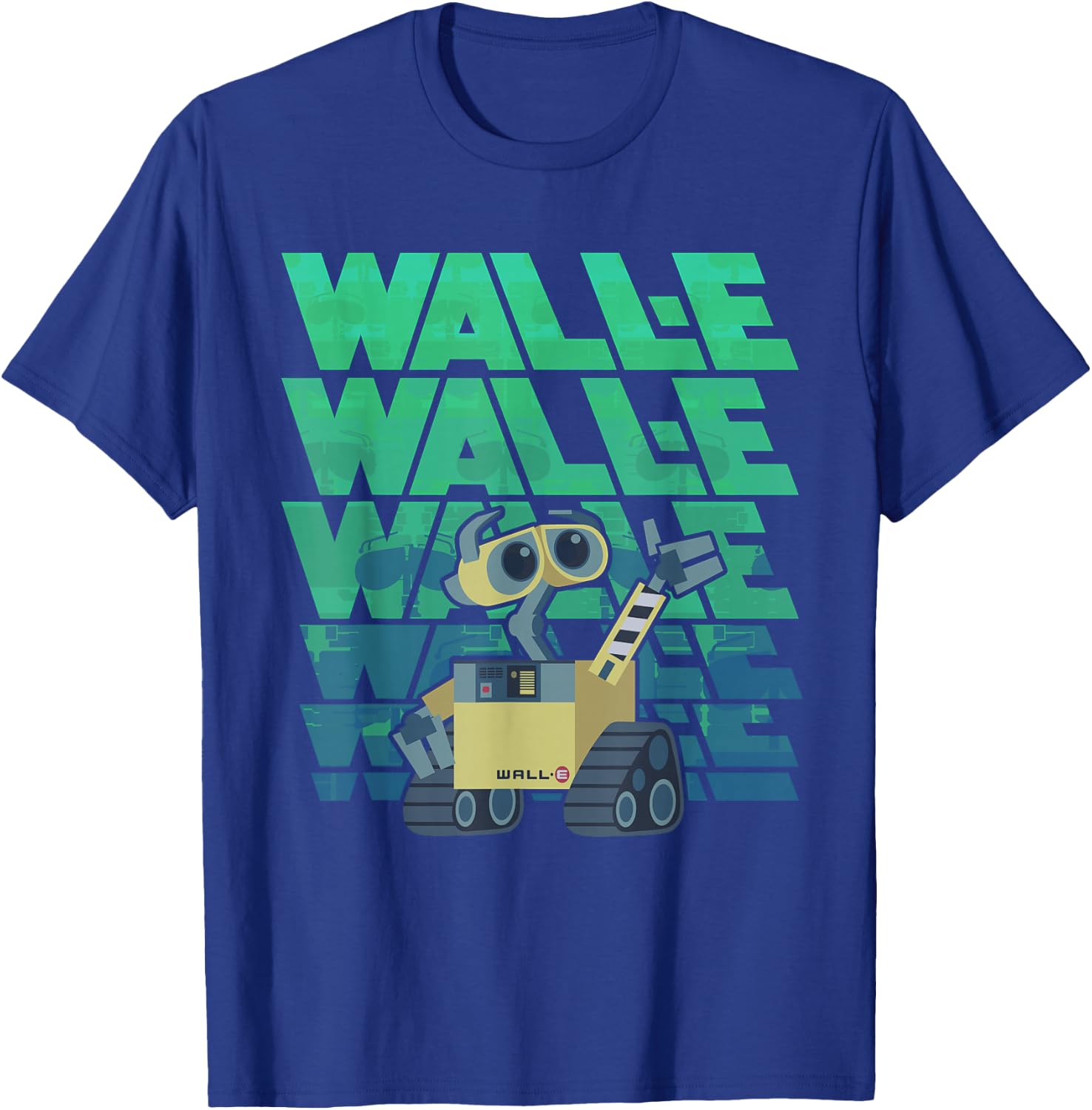 Disney Pixar Wall-E Robot T-Shirt - T-Shirt | Royal